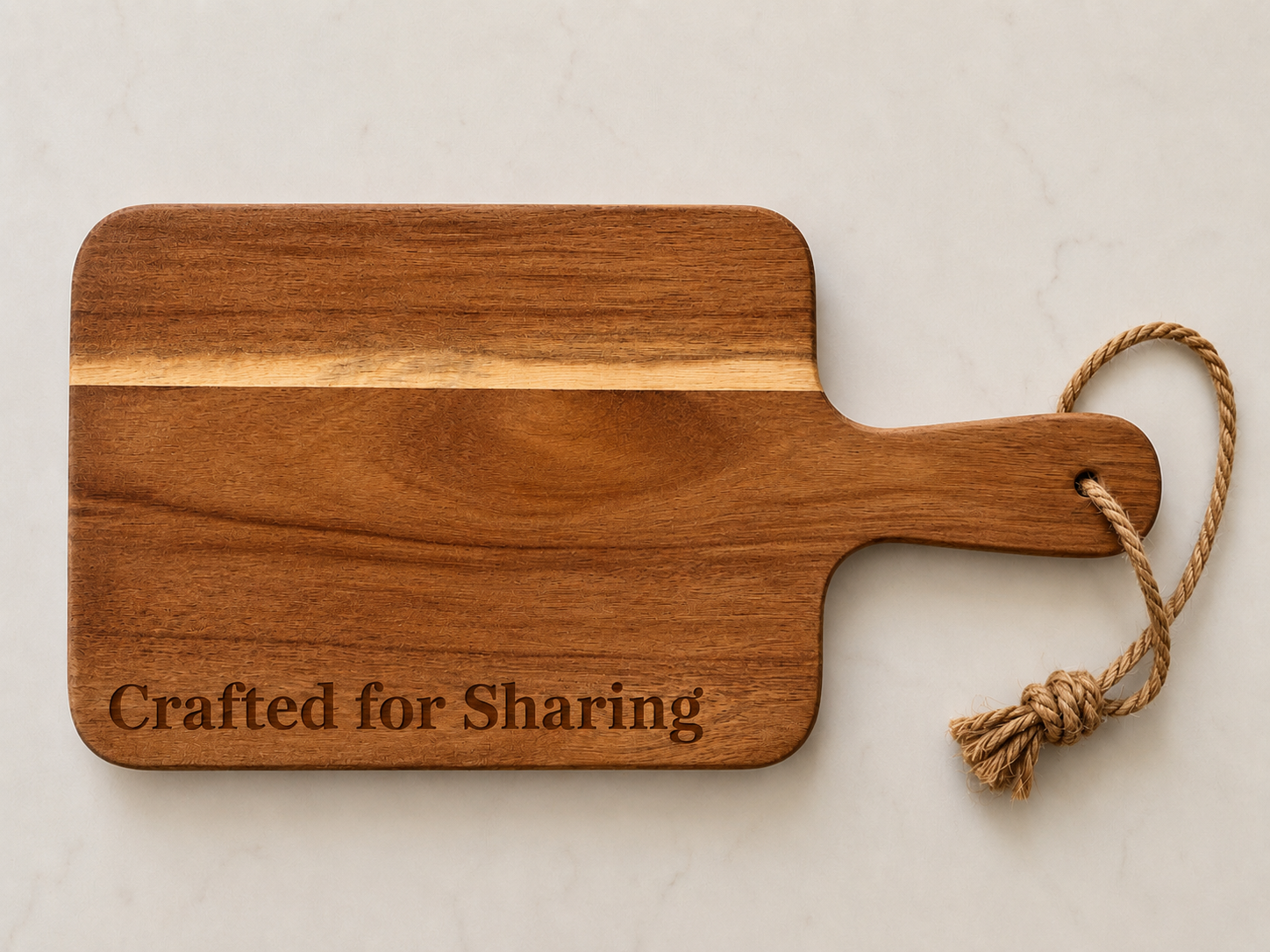 Acacia Wood Cutting/Charcuterie/Chopping Board - Personalised & Custom Engraving