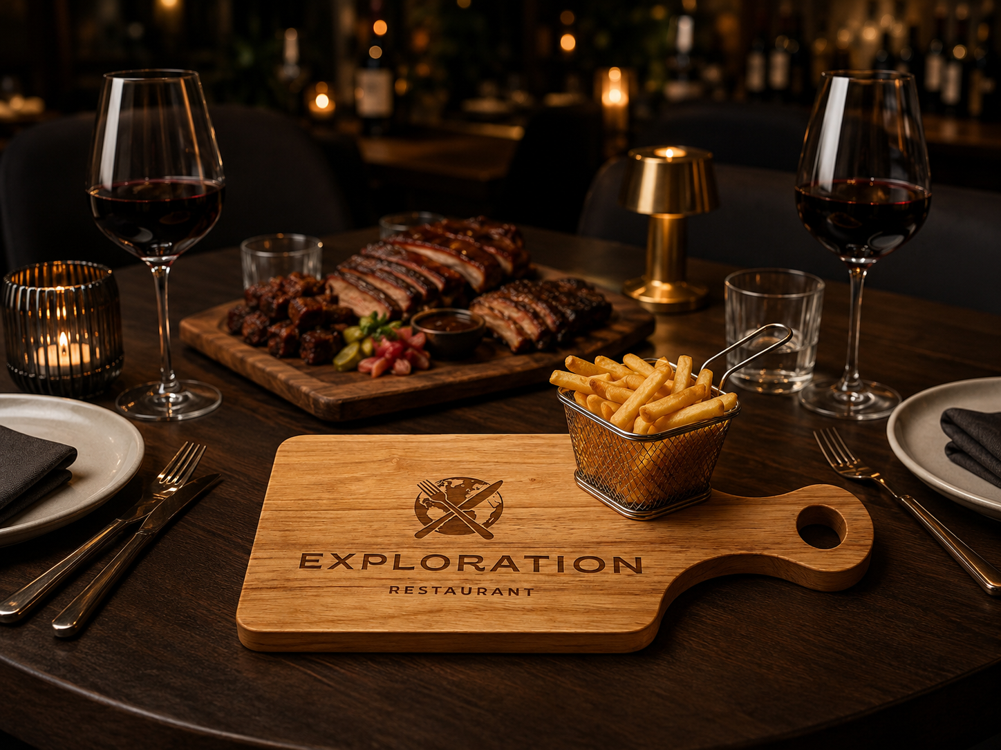 Hevea Wood Cutting/Charcuterie/Chopping Board - Personalised & Custom Engraving